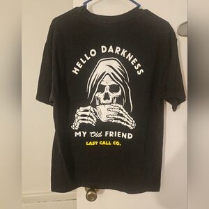 Black  Graphic T-Shirt Womens Top